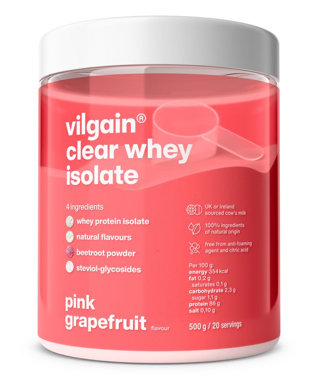 Vilgain Clear Whey Isolate lemon splash 500 g Obrázek