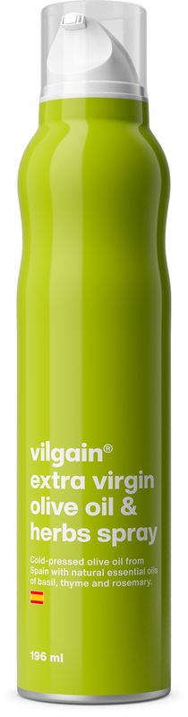 Vilgain Extra panenský olivový olej ve spreji – bylinky 196 ml