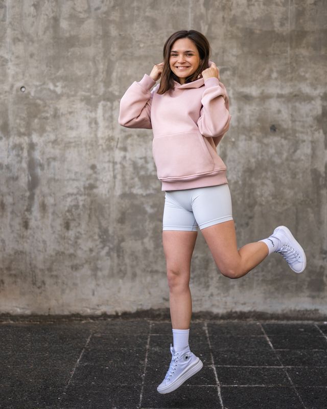 Vilgain Heavy Brushed Hoodie S rose Obrázek