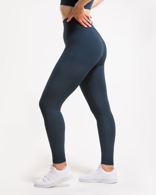 Vilgain Seamless Ribbed Leggings M/L lake Obrázek