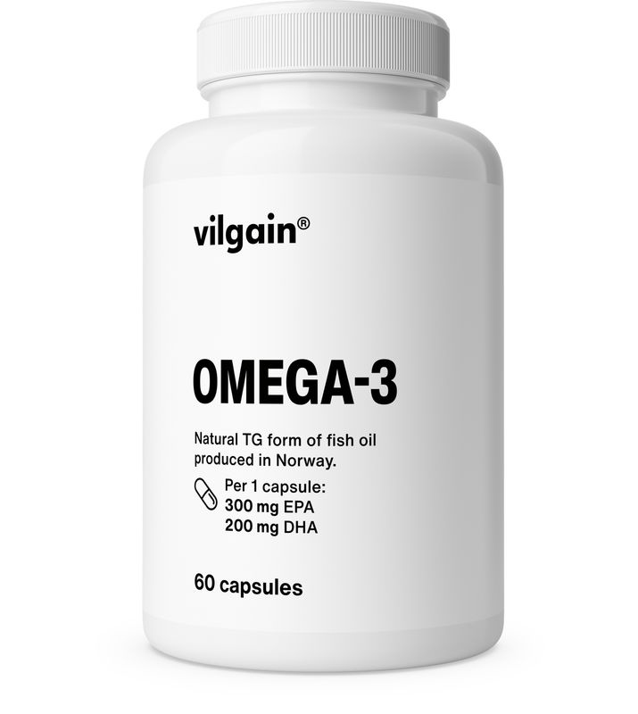 Levně Vilgain Omega-3 – 25 mm 60 kapslí