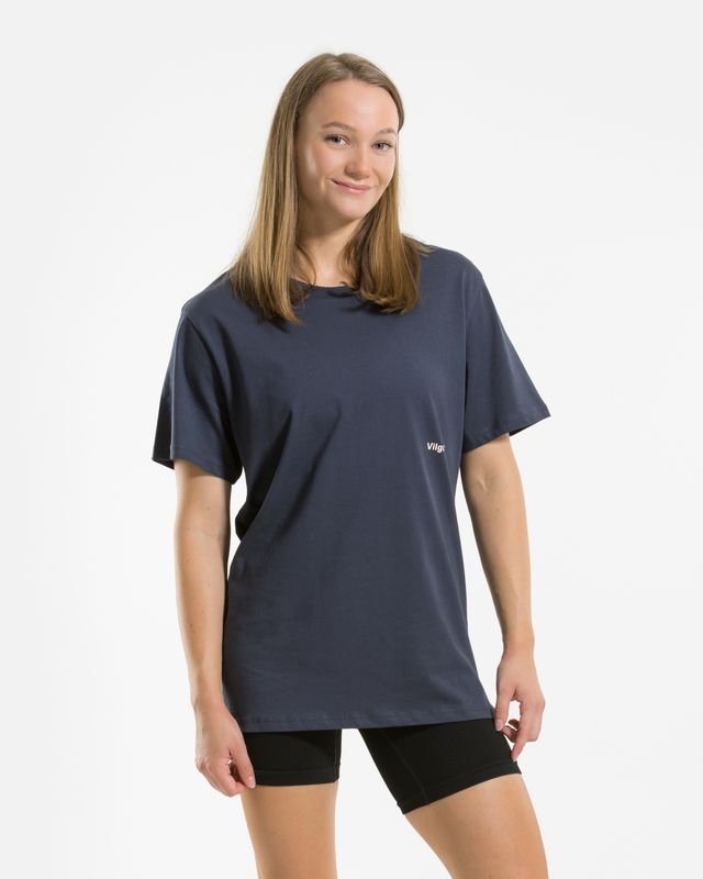 Vilgain Athletic Cut Organic Tee M navy Obrázek