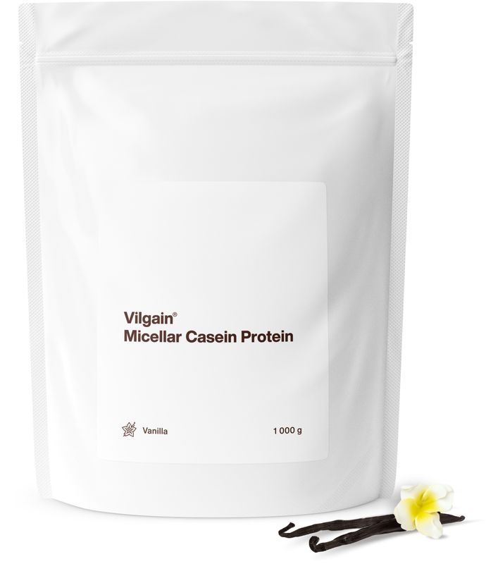 Vilgain Micellar Casein Protein vanilka 1000 g Obrázek