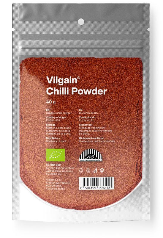 Vilgain Chilli BIO 40 g Obrázek