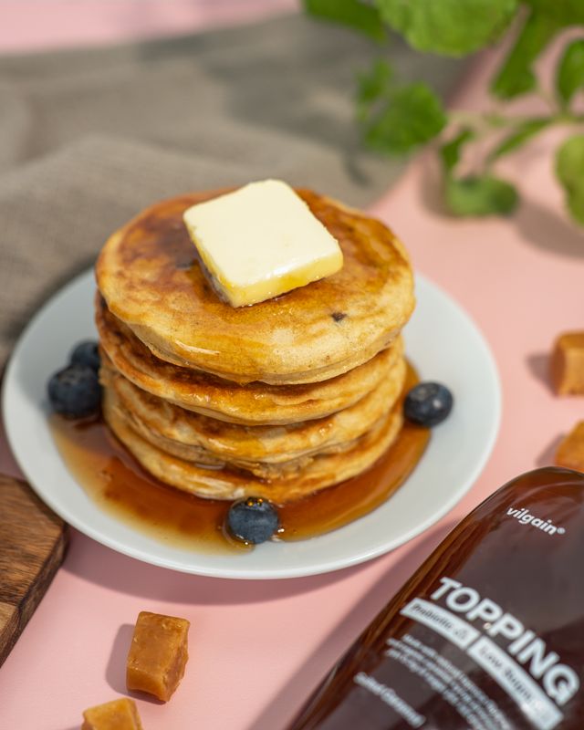 Vilgain Prebiotic Topping Low Sugar – slaný karamel 320 g Obrázek