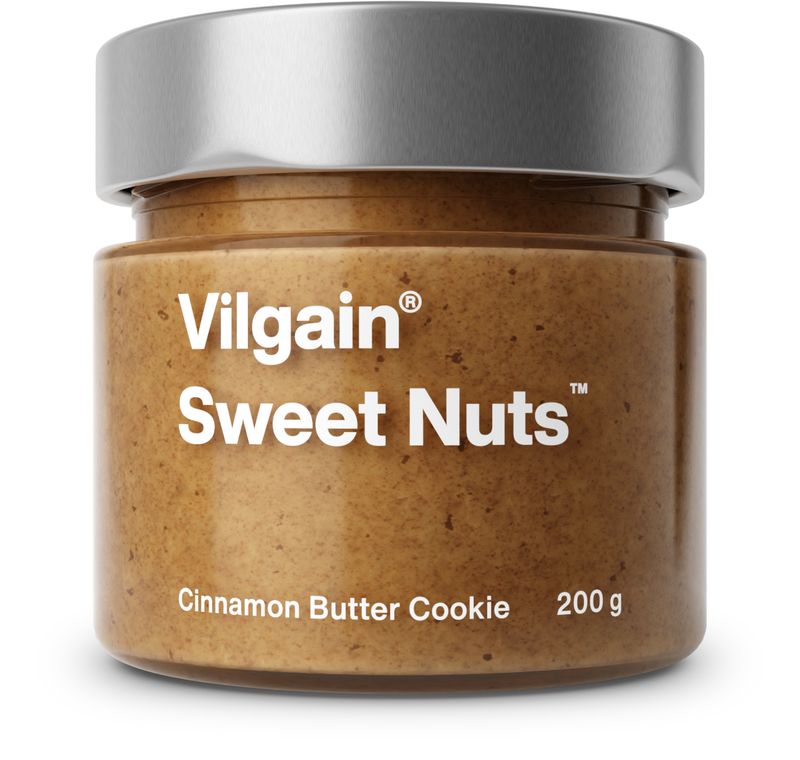 Vilgain Sweet Nuts Skořicovo-máslová sušenka 200 g Obrázek