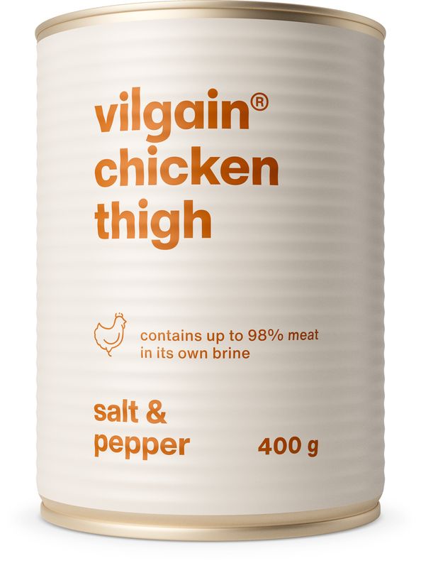 Levně Vilgain Kuřecí stehno v nálevu – se solí a pepřem 400 g
