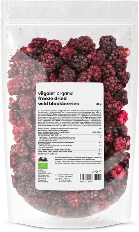 Levně Vilgain Ostružiny lesní lyofilizované – 30 g
