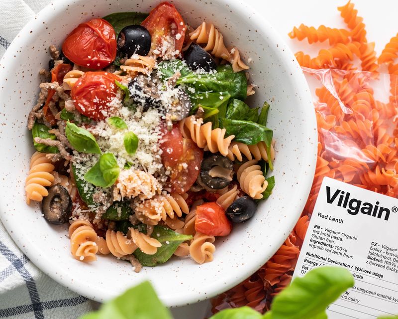 Vilgain Fusilli těstoviny BIO čočkové 250 g Obrázek