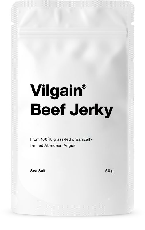 Vilgain Hovězí jerky BIO mořská sůl 50 g Obrázek