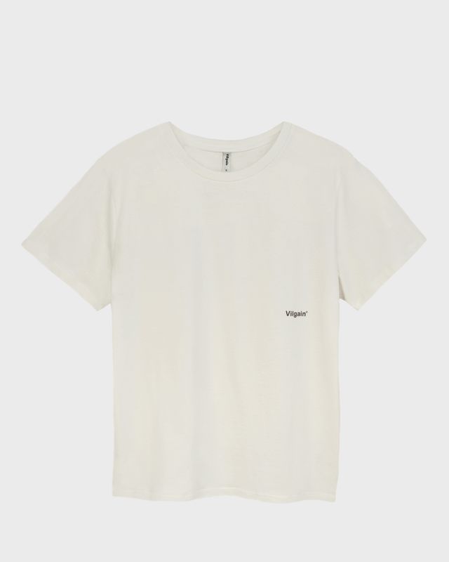 Vilgain Athletic Cut Organic Tee S off white Obrázek