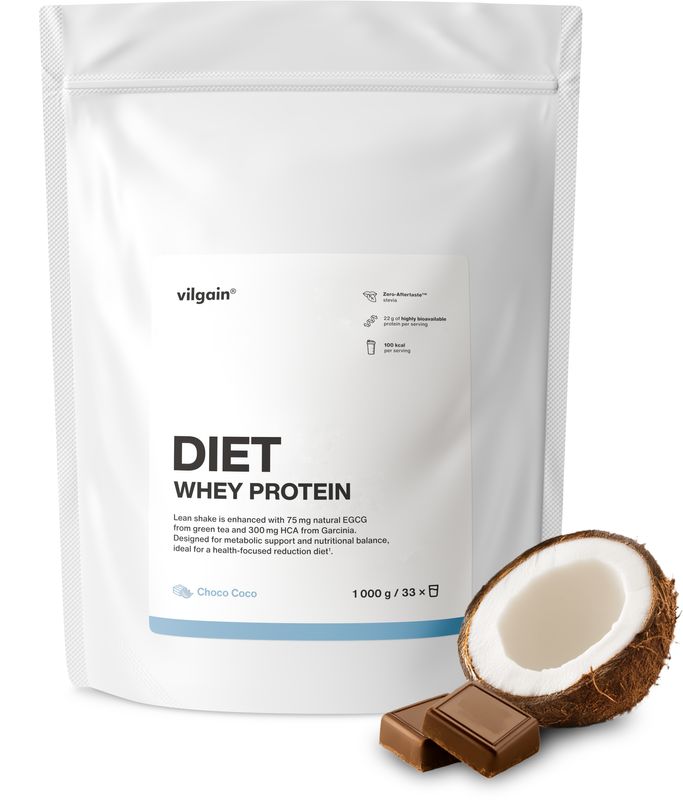Vilgain Diet Whey čokoláda a kokos 1000 g
