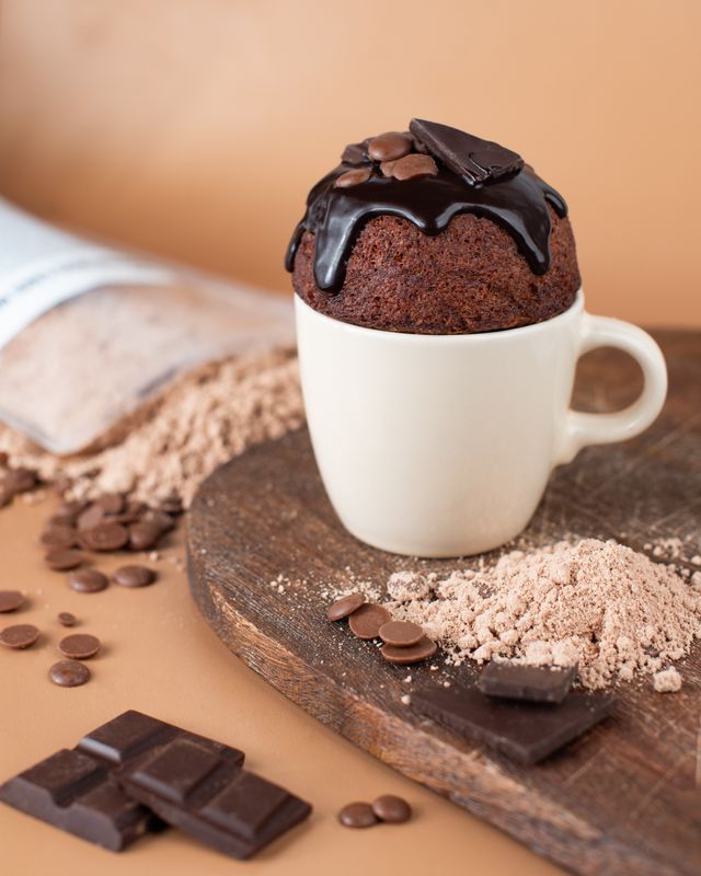 Vilgain Protein Mug Cake Mix – čokoládové brownie 700 g Obrázek