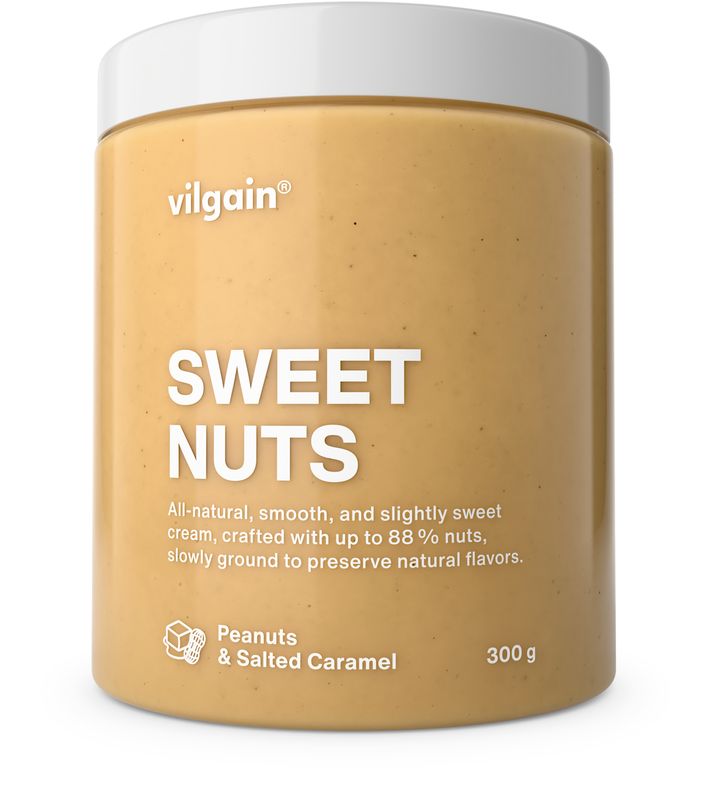 Levně Vilgain Nut Spread – Arašídy se slaným karamelem 300 g