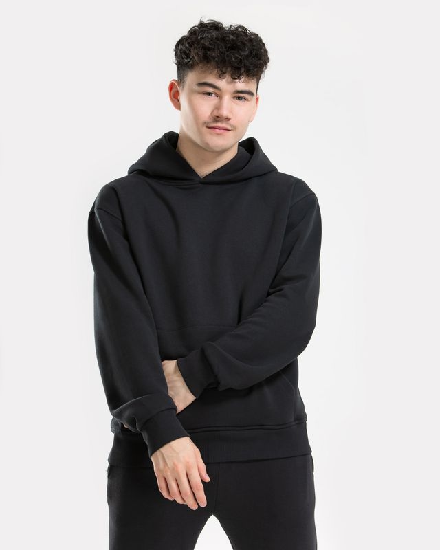 Vilgain Heavy Brushed Hoodie M black Obrázek