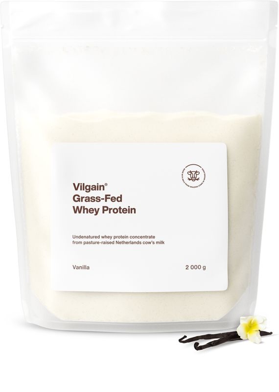 Vilgain Grass-Fed Whey Protein vanilka 2000 g Obrázek