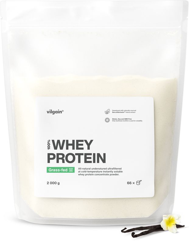 Vilgain Grass-Fed Whey Protein vanilka 2000 g Obrázek