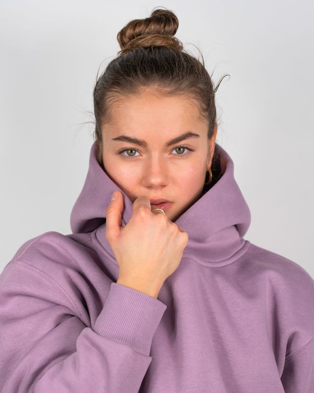 Vilgain Heavy Brushed Hoodie – M lavender Obrázek