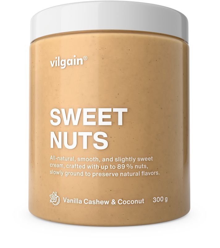 Vilgain Sweet Nuts Kešu a kokos s vanilkou 300 g Obrázek