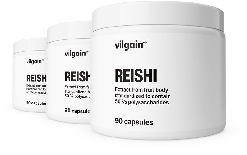 Vilgain Reishi – 3× 90 kapslí