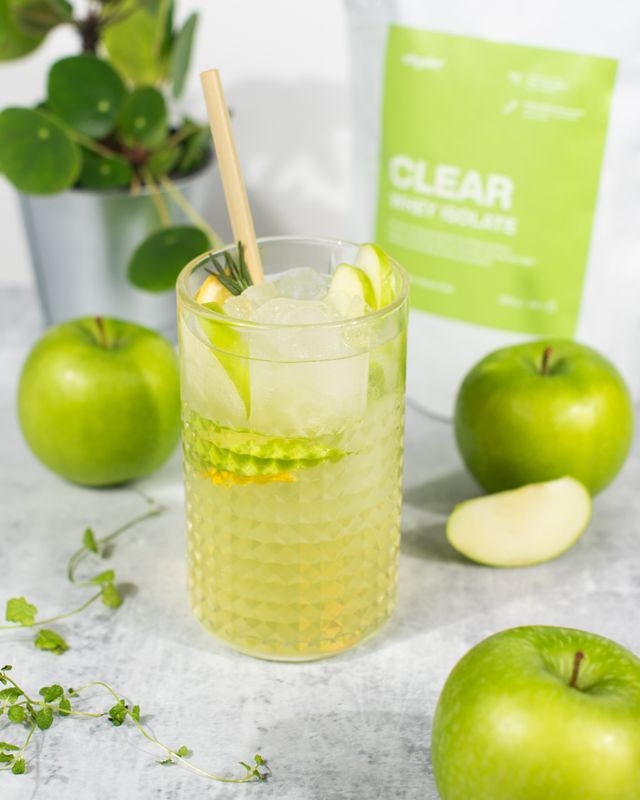 Vilgain Clear Whey Isolate Green apple zest 500 g Obrázek