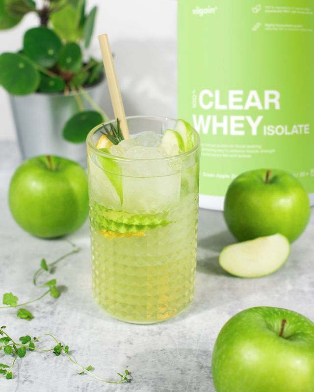 Vilgain Clear Whey Isolate Green apple zest 25 g Obrázek