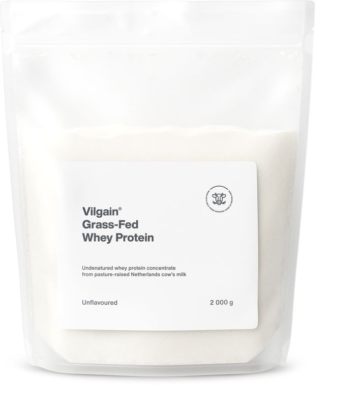 Vilgain Grass-Fed Whey Protein bez příchutě 2000 g Obrázek