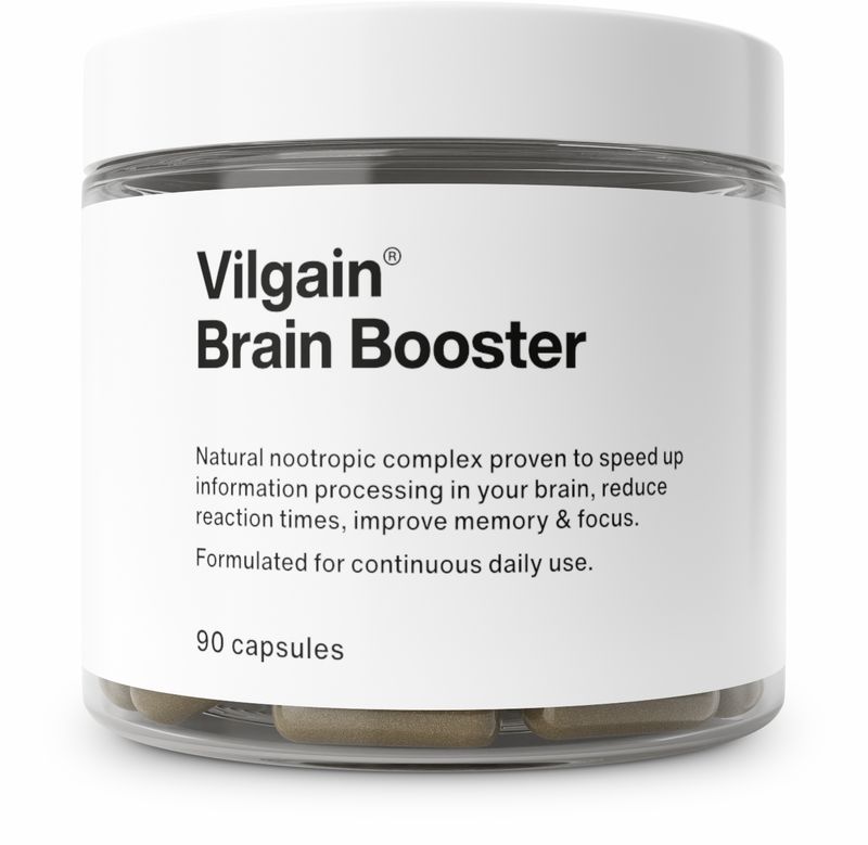 Vilgain Brain Booster 90 kapslí Obrázek