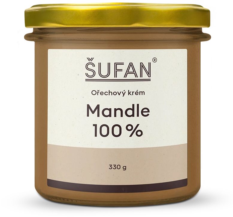 Šufan Mandľové maslo 100% – 330 g