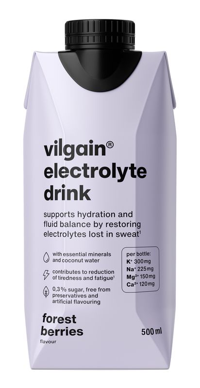 Vilgain Electrolyte Drink – bobule 500 ml