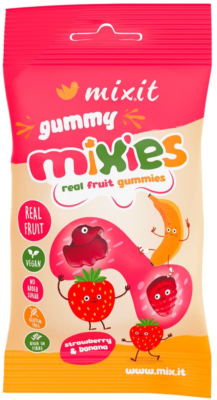 Mixit Ovocné Mixies – jahoda/banán 35 g