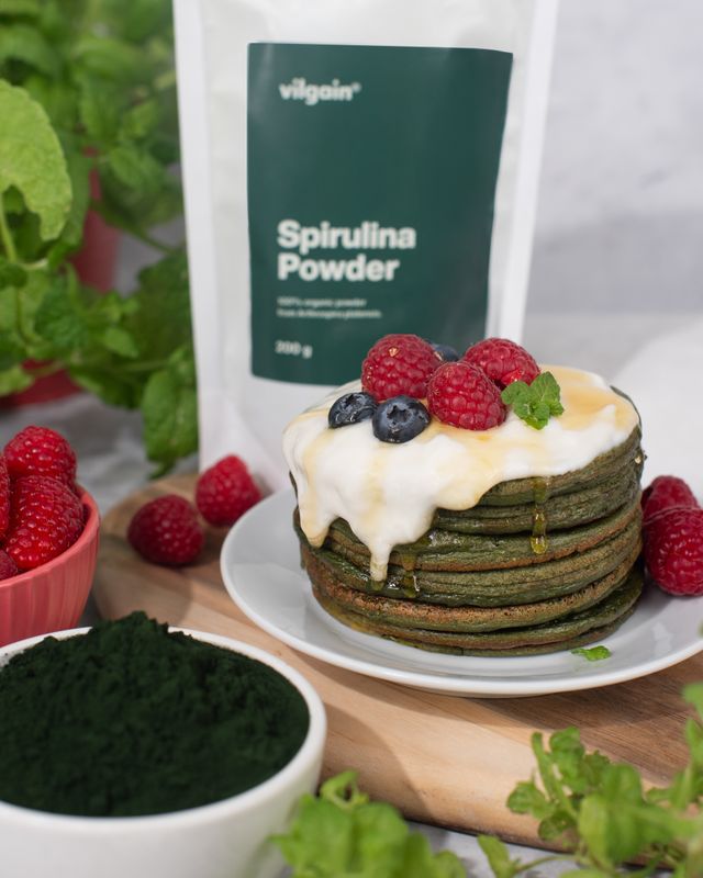 Vilgain Spirulina BIO 200 g Obrázek