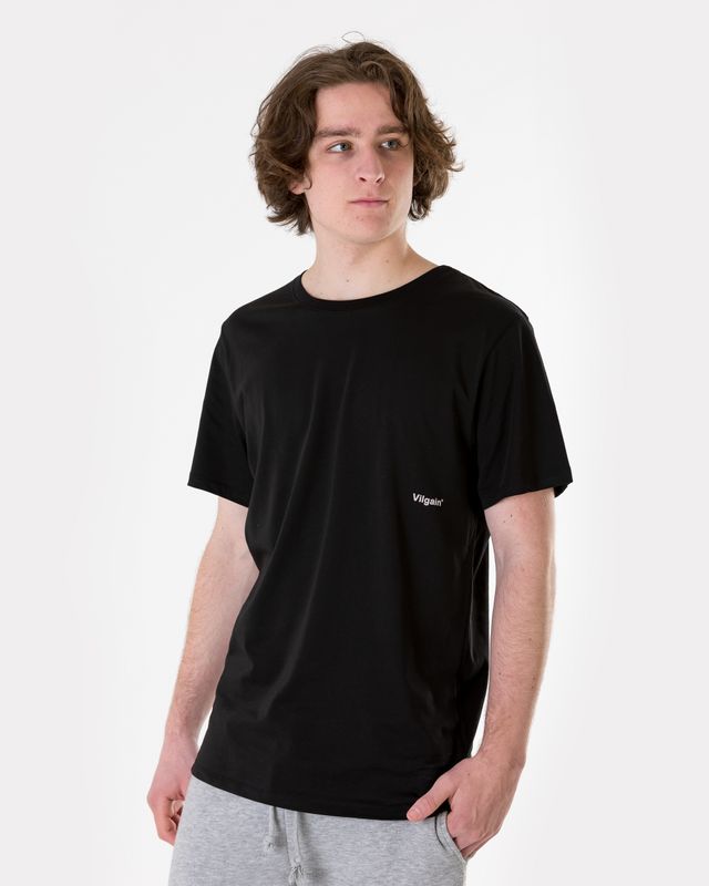 Vilgain Athletic Cut Organic Tee L black Obrázek