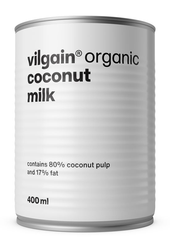 Levně Vilgain Kokosové mléko BIO – 400 ml