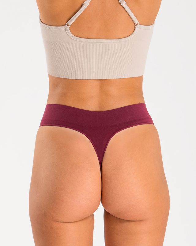 Vilgain Workout Thong M/L wine Obrázek