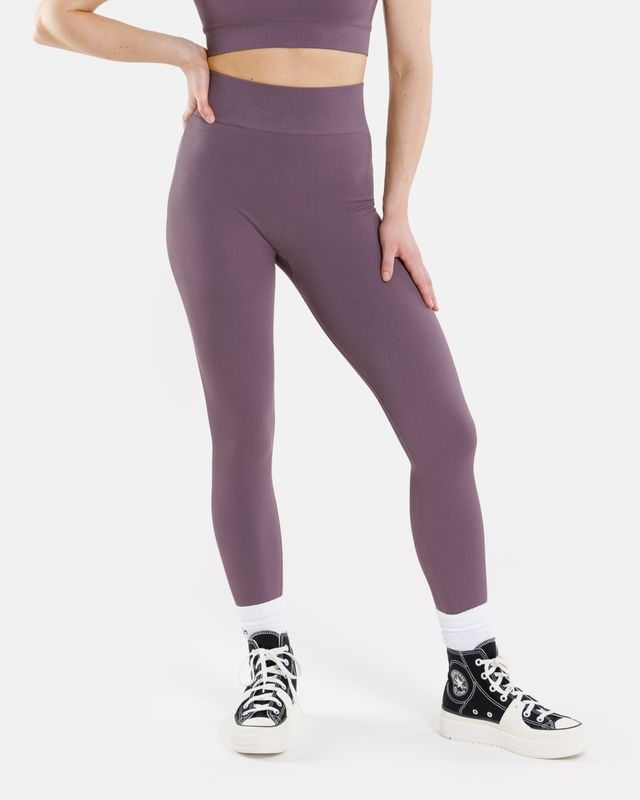 Vilgain Seamless Ribbed Leggings S/M plum Obrázek