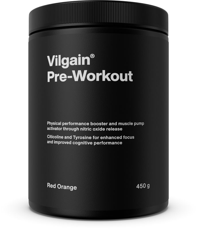 Vilgain Pre-workout 2.0 červený pomeranč 450 g Obrázek