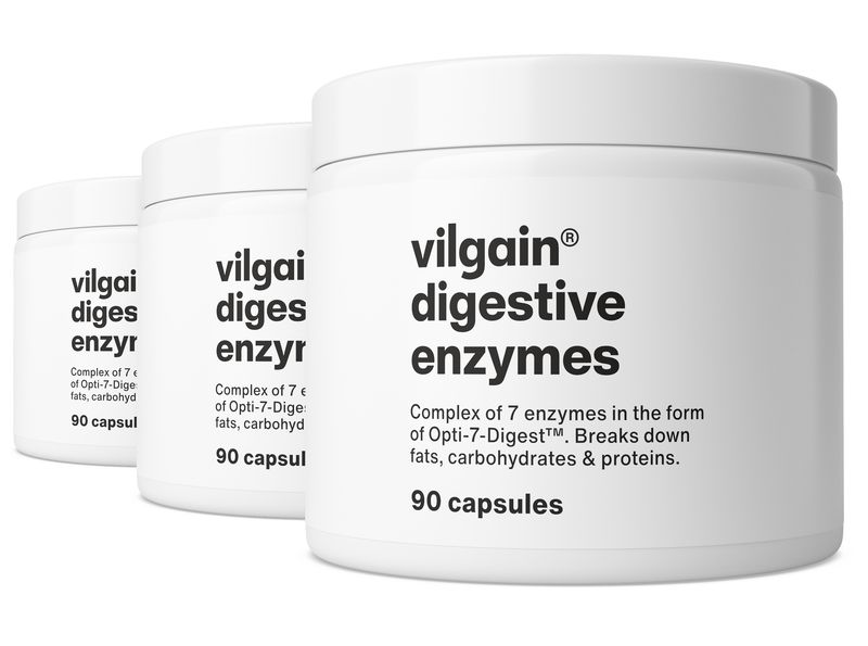 Levně Vilgain Trávicí enzymy – 3× 90 kapslí