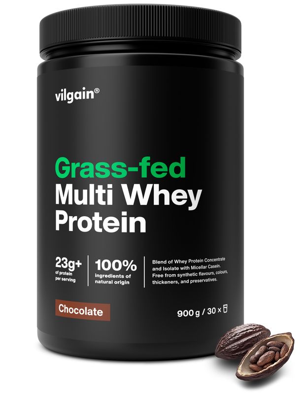 Vilgain Grass-Fed Multiwhey Protein čokoláda 900 g Obrázek