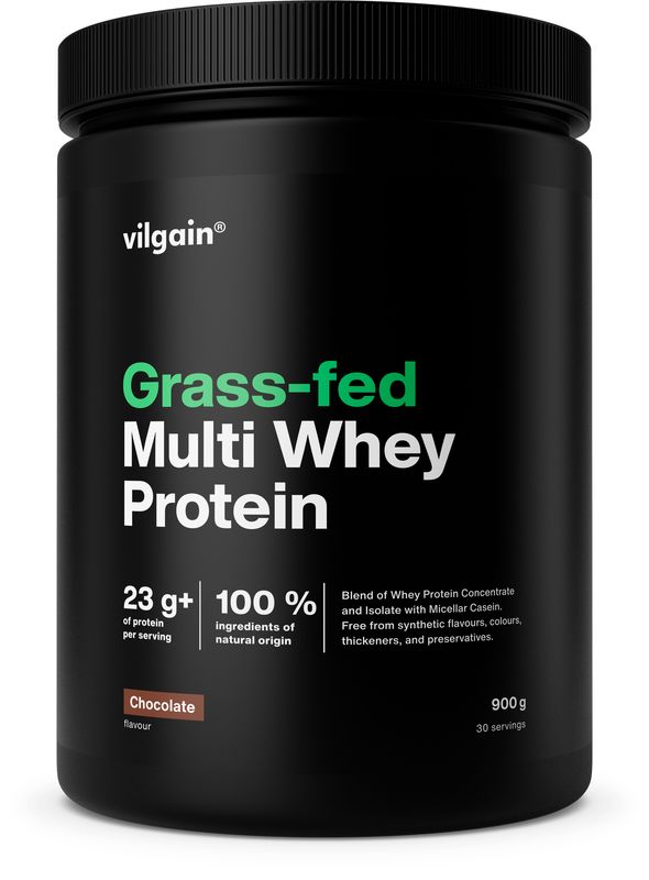 Levně Vilgain Grass-Fed Multi Whey Protein – čokoláda 900 g