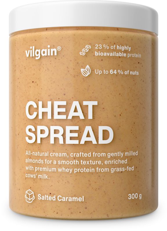 Vilgain Cheat Spread – Salzkaramell 300 g