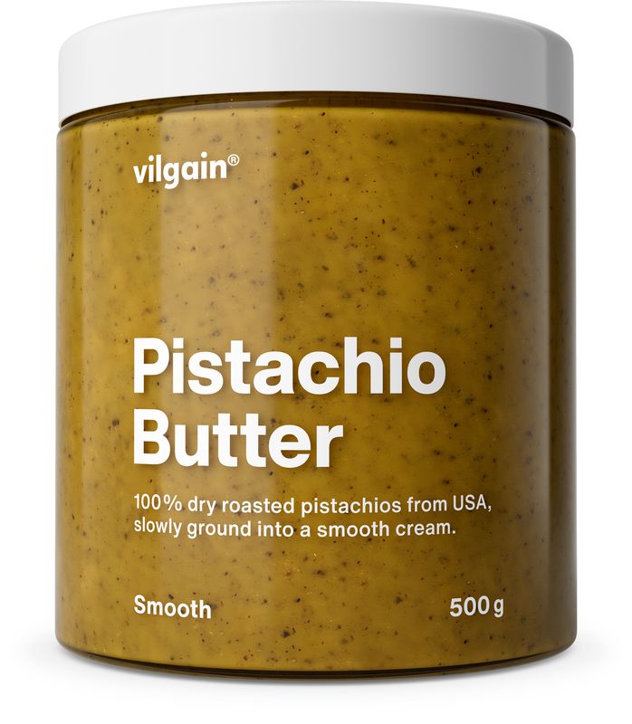 Vilgain 100% Pistáciové máslo – jemné 500 g
