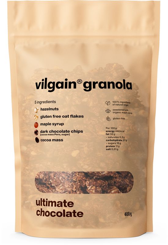 Levně Vilgain Granola – ultimátní čokoláda 400 g