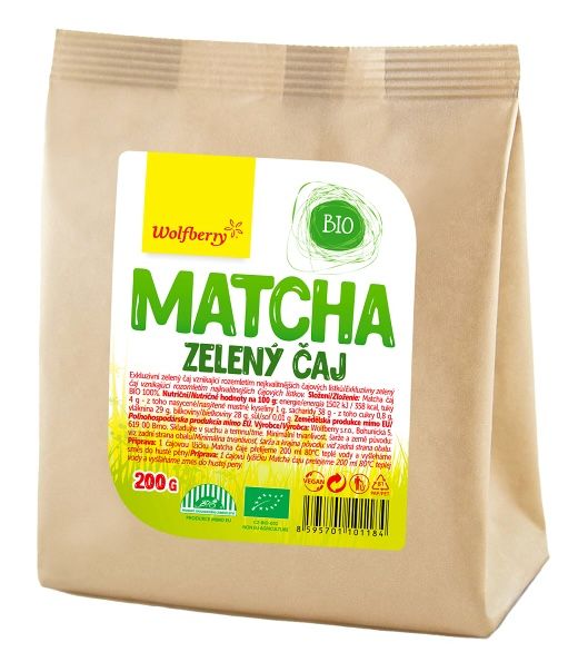 Wolfberry Matcha čaj BIO – 200 g