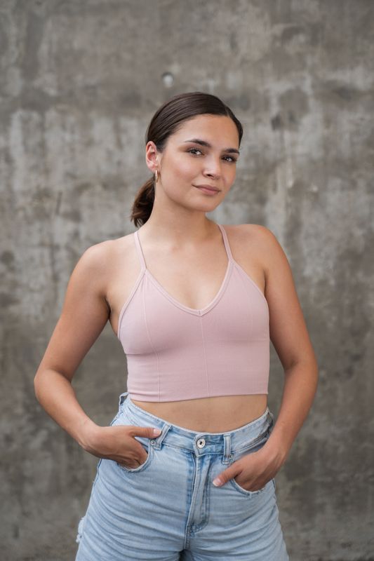 Vilgain Cotton Bralette M rose Obrázek