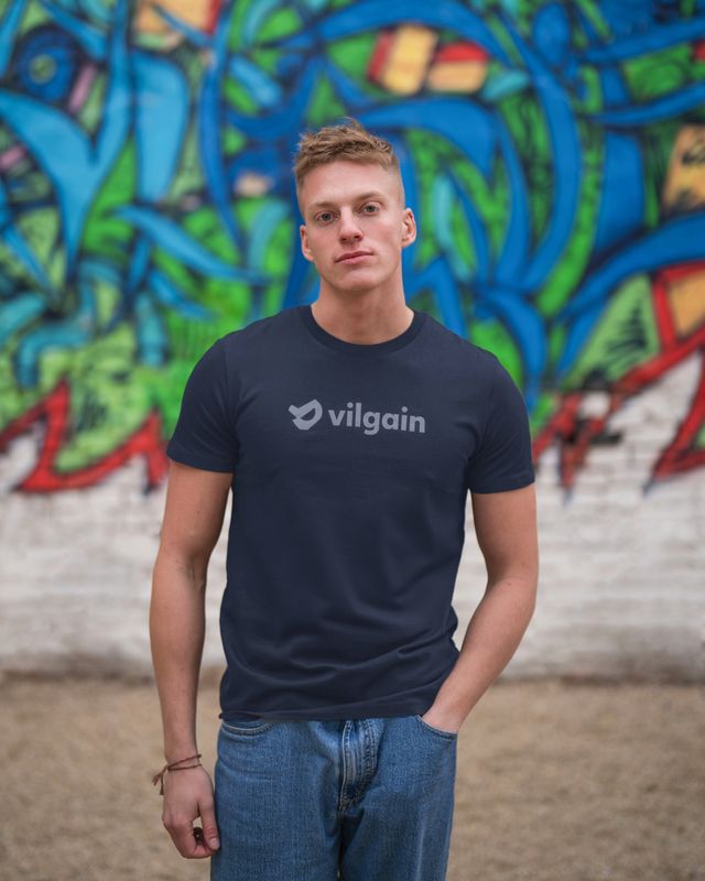 Vilgain Logo Tee M Creatine Grey Obrázek