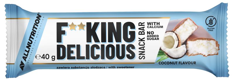 AllNutrition F**king Delicious Snack Bar – kokos 40 g
