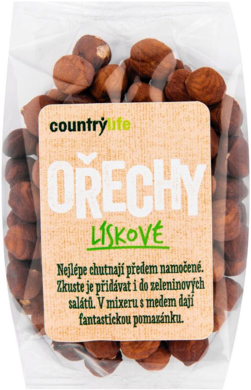 Levně Country Life Lískové ořechy – 100 g