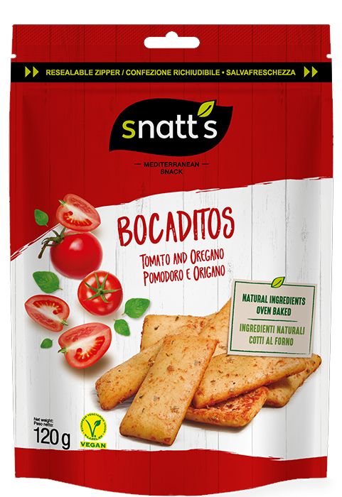 Snatt's Mediterranean Snack – paradajka/oregano 120 g