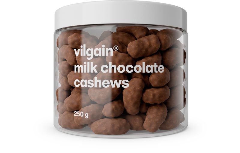 Vilgain Kešu v čokoládě – mléčná čokoláda 250 g